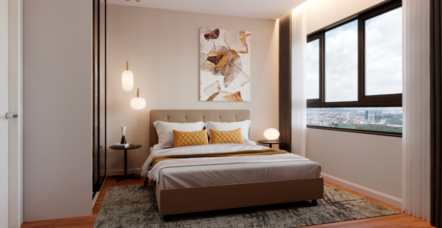 The bedroom is a place to decompress, reflect and recharge.