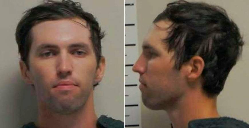 This combination of pictures created on September 13, 2025 using handouts released by the Utah Governor’s Office on September 13, 2025 shows the booking photos of Tyler Robinson, the suspect in the shooting death of right-wing activist Charlie Kirk- “AFP PHOTO / Utah Governor’s Office