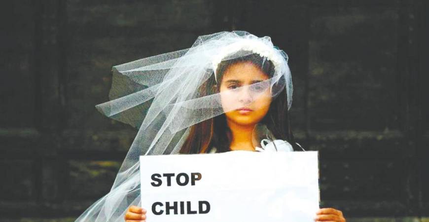 According to non-governmental organisation Girls Not Brides, children who marry have significant physical and mental health consequences. – AFPPIC