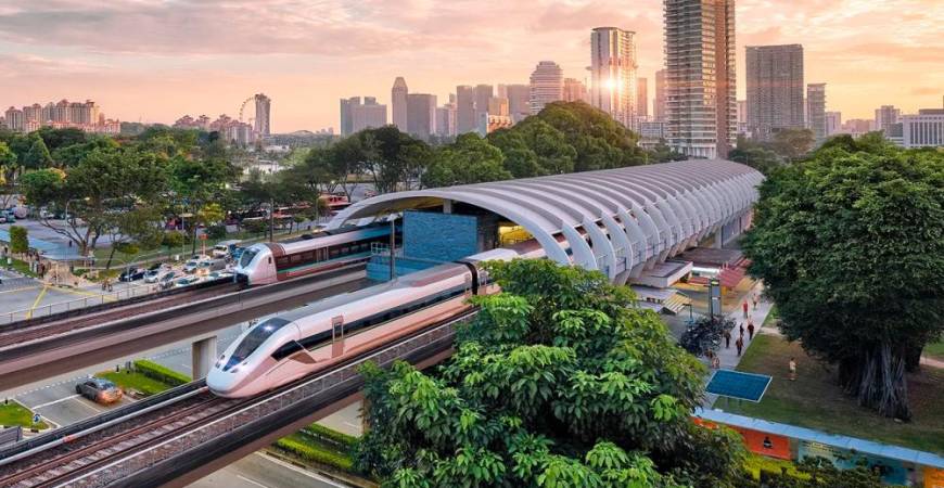 The systems Siemens will be providing consist of railway automation solutions that will ensure maximum innovation, speed, reliability and sustainability. Picture for illustration purposes only. – Siemens Mobility pic