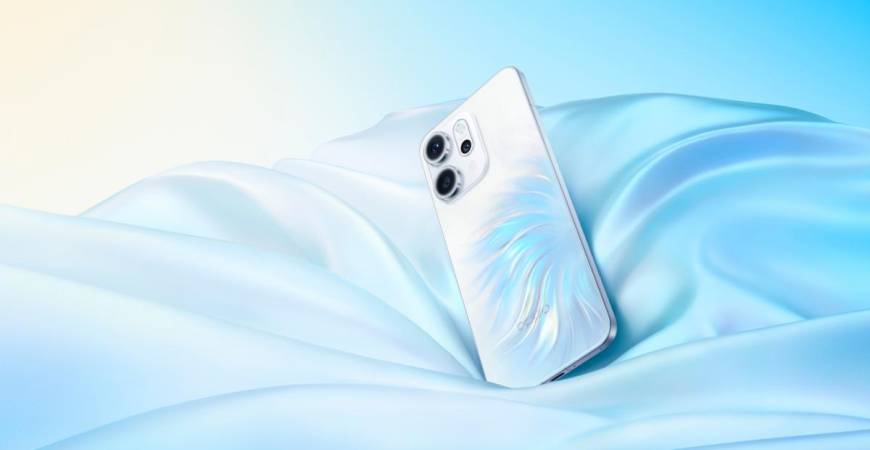 Oppo Reno14 Pro’s shimmering design makes it as stylish as it is durable. - PR