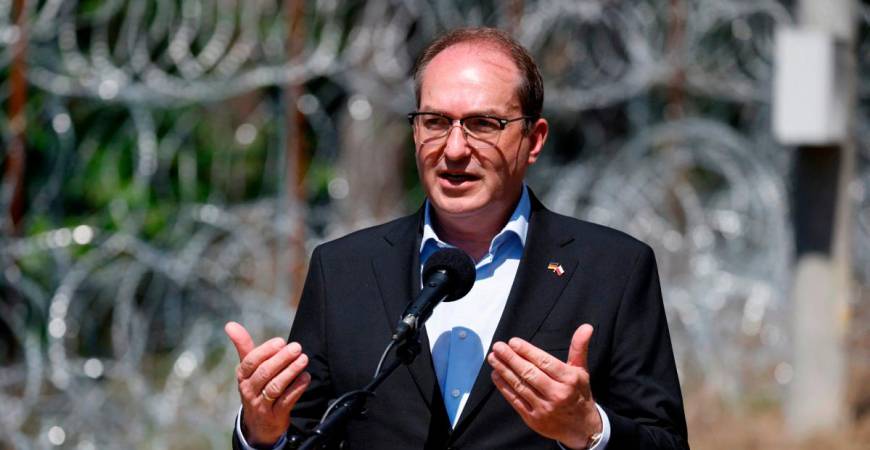 German Interior Minister Alexander Dobrindt - (Photo by Wojtek RADWANSKI / AFP)