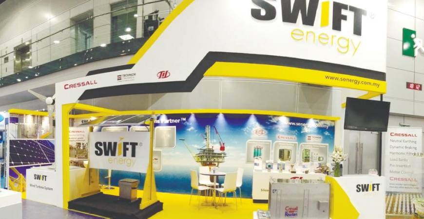 Swift Energy’s booth at Oil &amp; Gas Asia 2019. The company remains optimistic about the future, supported by several key industry trends. – Swift Energy pic