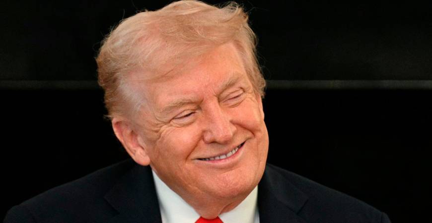 US President Donald Trump. - Jim WATSON / AFP