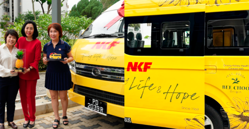Bee Choo Origin Strengthens CSR Efforts with Electric Van Donation to NKF