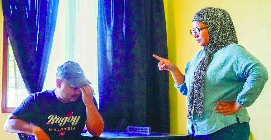 Zulfikar said cultural expectations that men must always lead the family and appear strong leave victims ashamed to speak up. – Amirul Syafiq /theSun