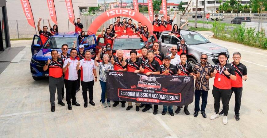 Isuzu D-Max breaks record with 2,000km fuel efficiency feat