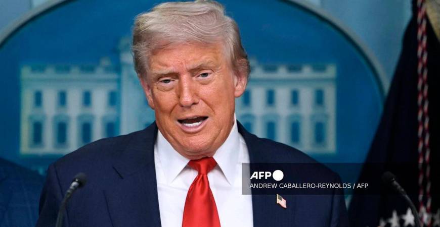 US President Donald Trump. - ANDREW CABALLERO-REYNOLDS / AFP