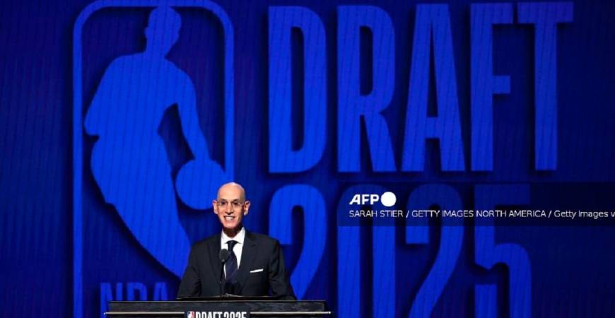 NBA Commissioner Adam Silver. - Sarah Stier / GETTY IMAGES NORTH AMERICA / Getty Images via AFP