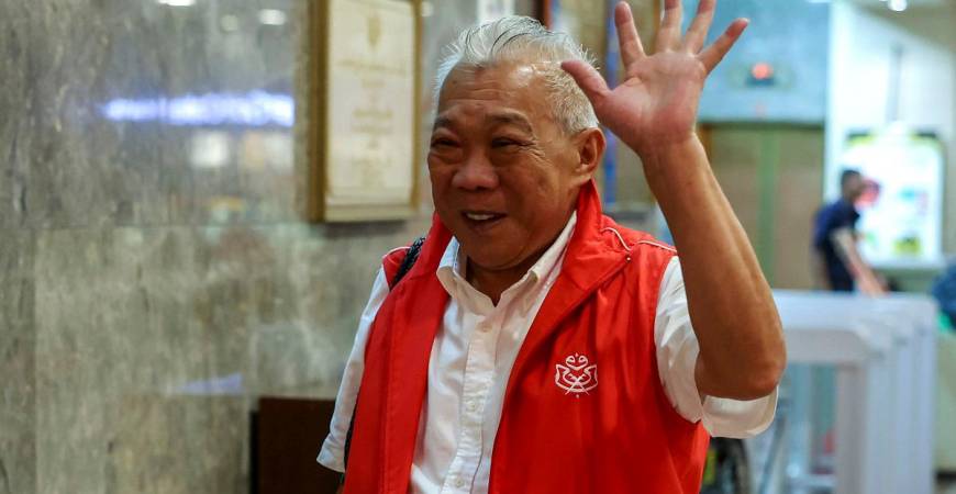 Sabah Barisan Nasional Chairman Datuk Seri Bung Moktar Radin. - BERNAMApix