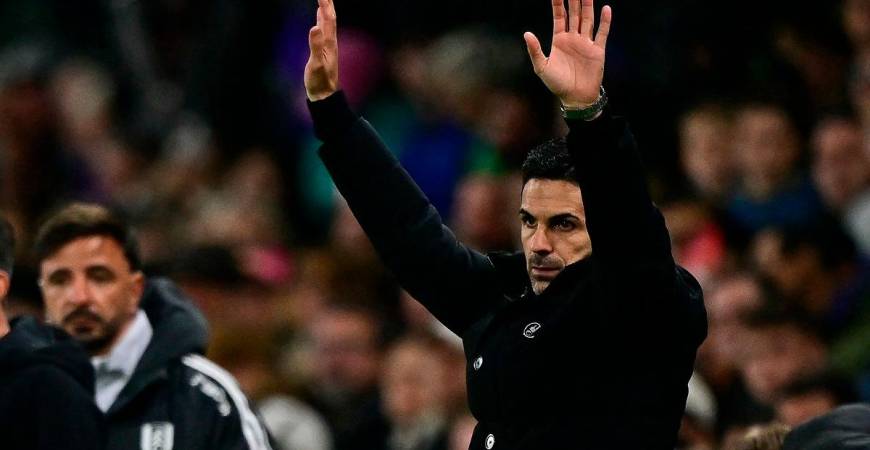 Arsenal’s Spanish manager Mikel Arteta. - Ben STANSALL / AFP