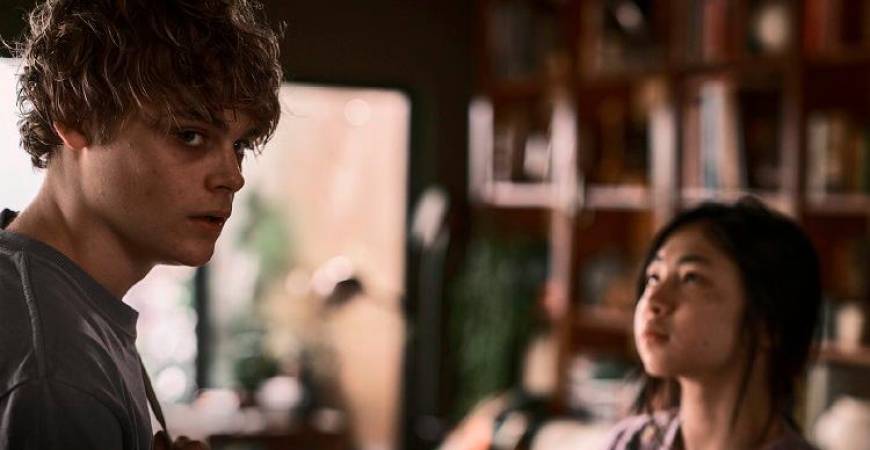 Barratt (left) and Wong, in her acting debut, anchor the film as its heart. – PICS FROM SONY PICTURES ENTERTAINMENT