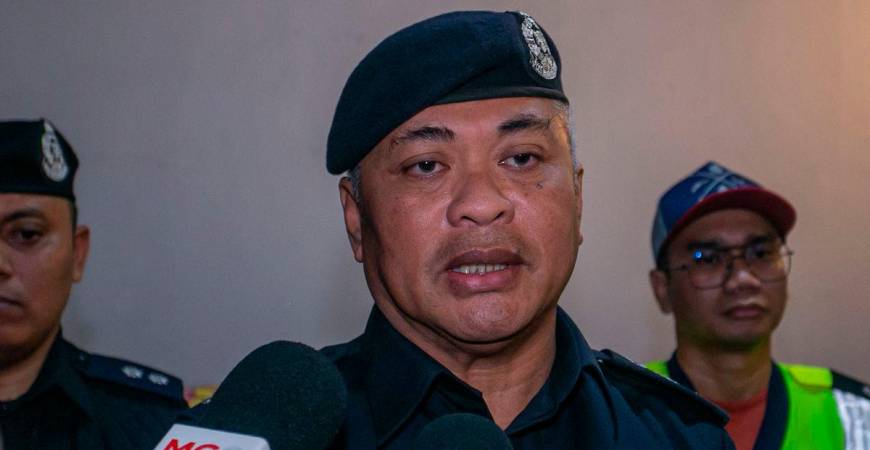 Ipoh district police chief ACP Abang Zainal Abidin Abang Ahmad