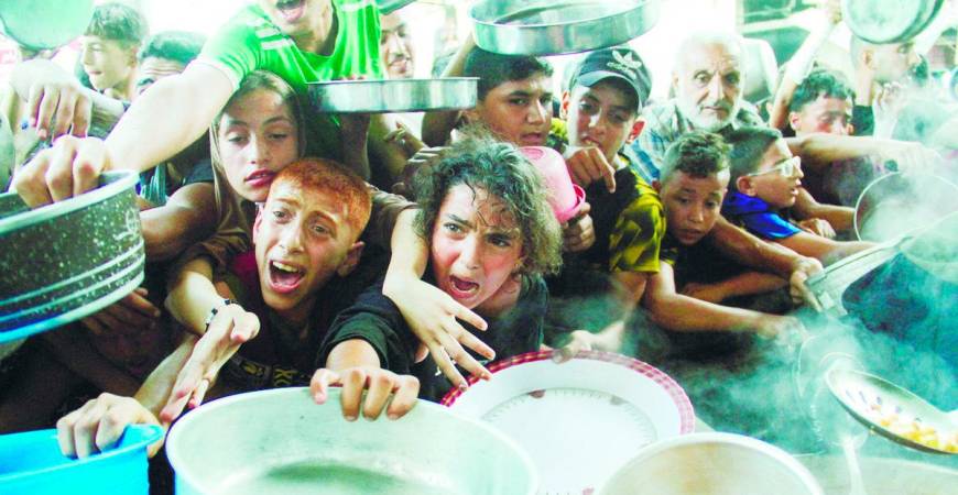 The use of hunger as a weapon of war in Gaza, along with violence and forced evictions by Jewish settlers in the West Bank, has awakened the conscience of the Western public. – REUTERSPIX