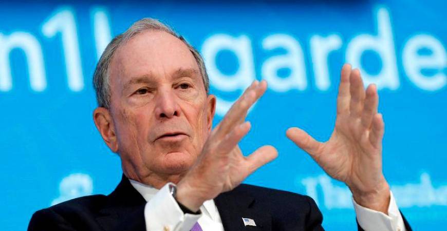 Billionaire Michael Bloomberg - REUTERSpix