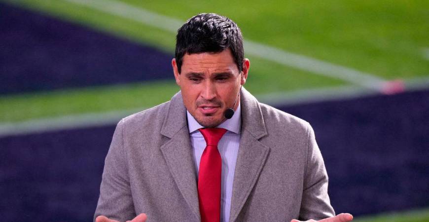 Former NFL quarterback Mark Sanchez. Credit: Kirby Lee-USA TODAY Sports/File Photo