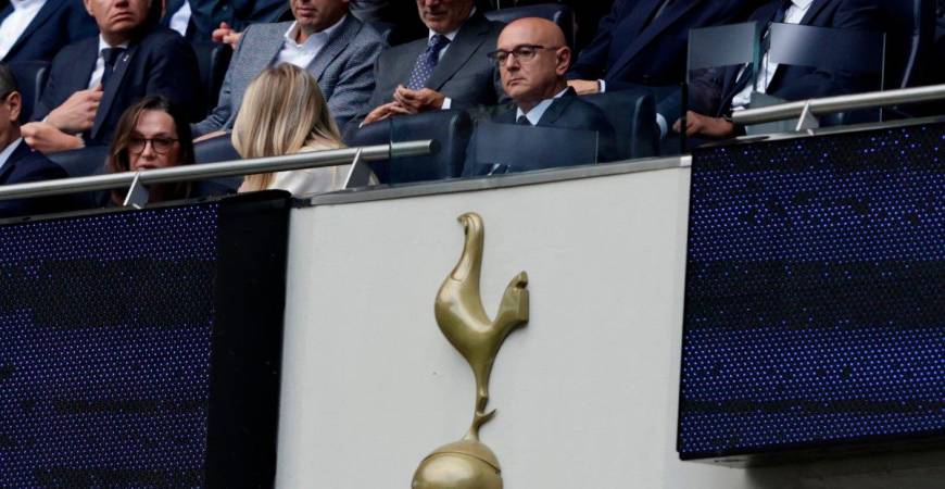 Tottenham Hotspur’s former chairman Daniel Levy - Ben STANSALL / AFP