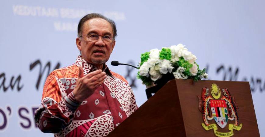 Prime Minister Datuk Seri Anwar Ibrahim - BERNAMApix