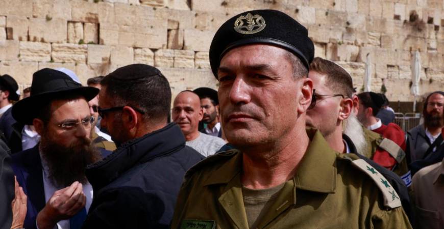 Israeli military chief Lieutenant General Eyal Zamir - (Photo by Menahem Kahana / AFP)