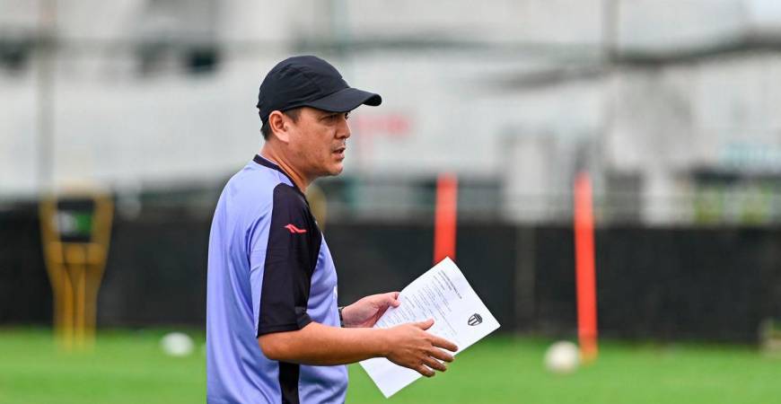 Terengganu FC (TFC) head coach Badrul Afzan Razali. - BERNAMA