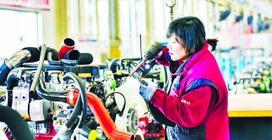 China’s large-scale production, even if in excess of its domestic demand, has led to lower unit costs globally. – AFPPIX