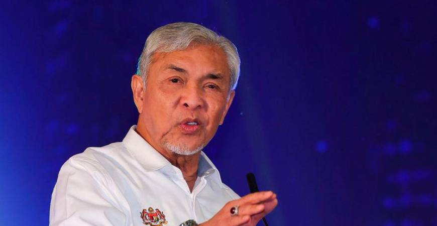 Timbalan Perdana Menteri yang juga Menteri Kemajuan Desa dan Wilayah Datuk Seri Dr Ahmad Zahid Hamidi - fotoBERNAMA