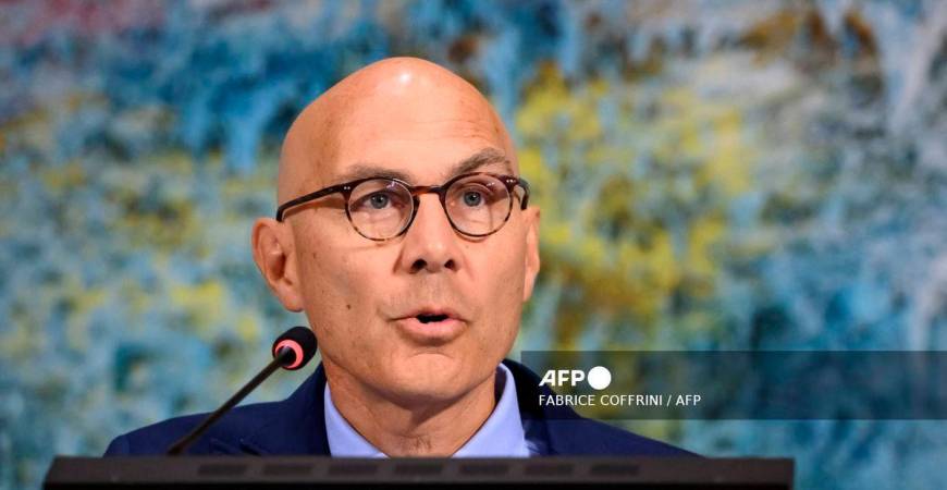 UN High Commissioner for Human Rights Volker Turk - (Photo by Fabrice COFFRINI / AFP)
