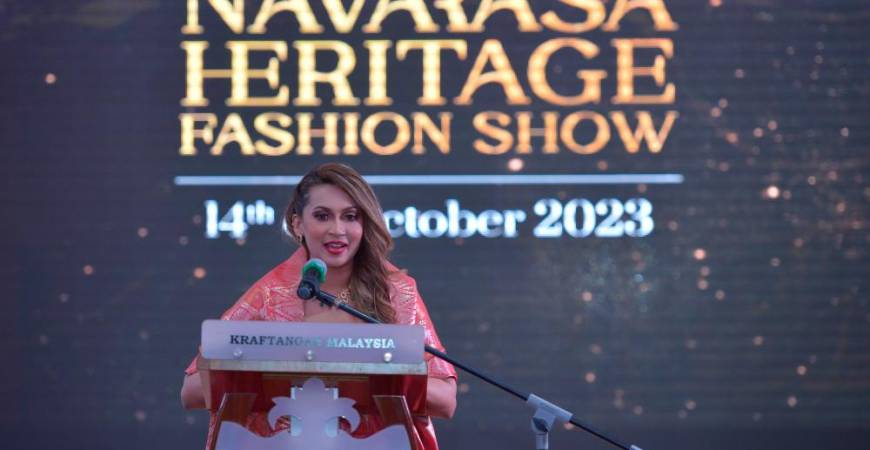 Bkay Nair, Director of Bkay Nair Resources (BNR) the organiser of Navarasa Heritage Fashion Showcase. – ALL PICS BY NSP STUDIO &amp; PRODUCTION
