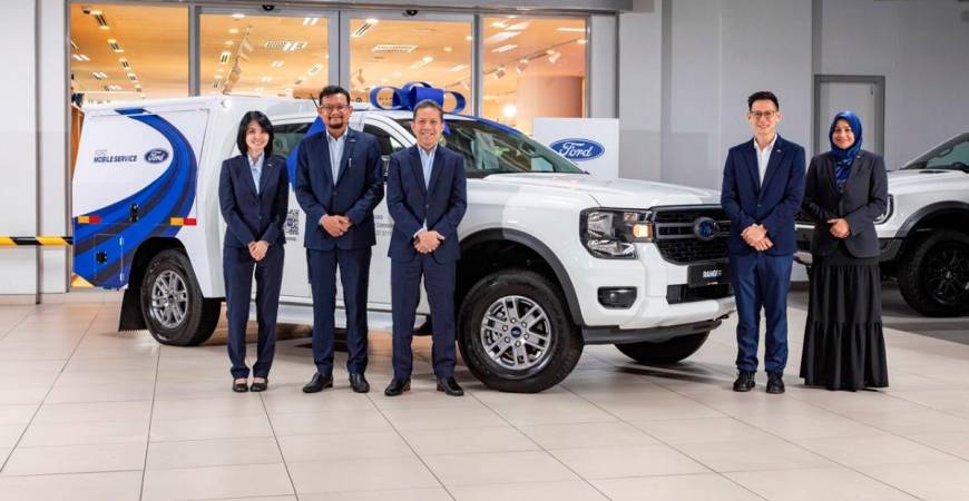 Ford brings vehicle servicing to your doorstep with launch of mobile service in Malaysia