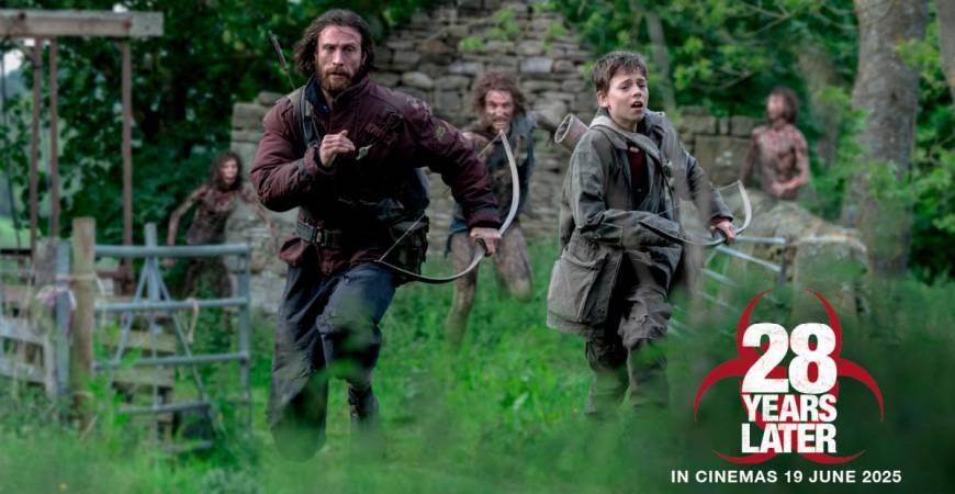 (From right) Spike (Williams) and Jamie (Taylor-Johnson) venture beyond the safety of the island in search of escape.