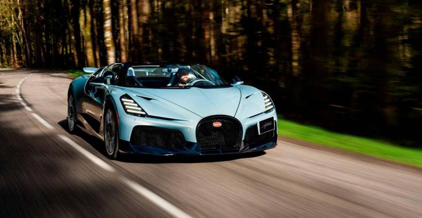 Bugatti W16 Mistral enters final testing phase