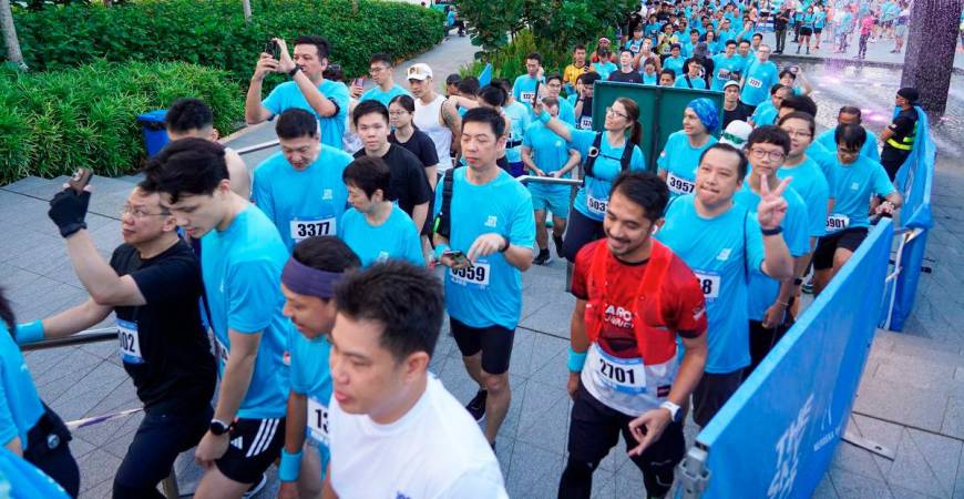 Branded ‘The Sky Race’, the event rewarded runners with breathtaking views of Kuala Lumpur at the top, offering a unique way to celebrate Malaysia’s Independence Day. - theSun