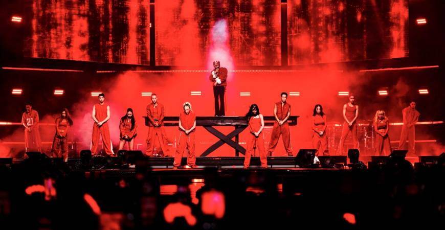 G-Dragon (centre) is known for his genre-blending sound.