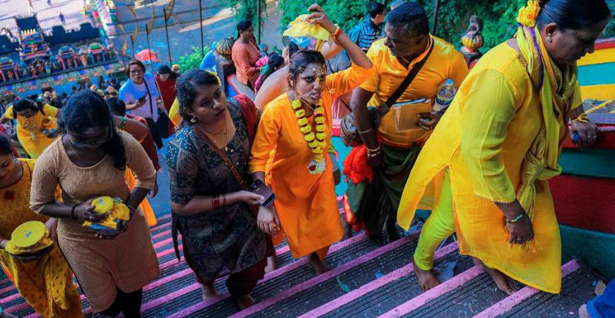 Thaipusam is celebrated with grandeur across Malaysia. – ADIB RAWI YAHYA/THESUN