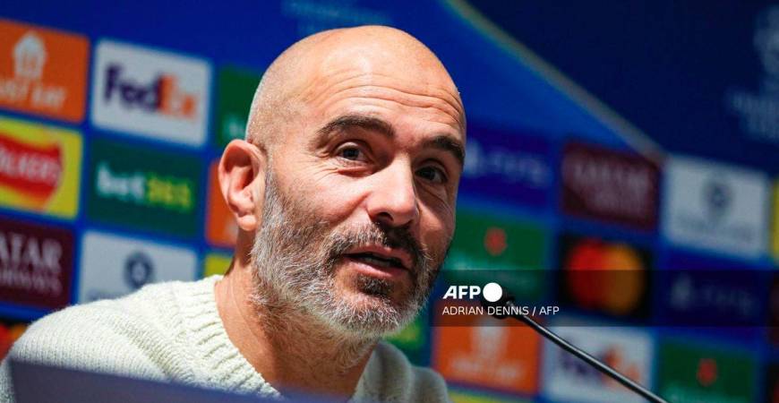 Chelsea's Italian head coach Enzo Maresca attends a press conference at Stamford Bridge in London on September 29, 2025, on the eve of their UEFA Champions League league phase football match against Benfica. - AFP