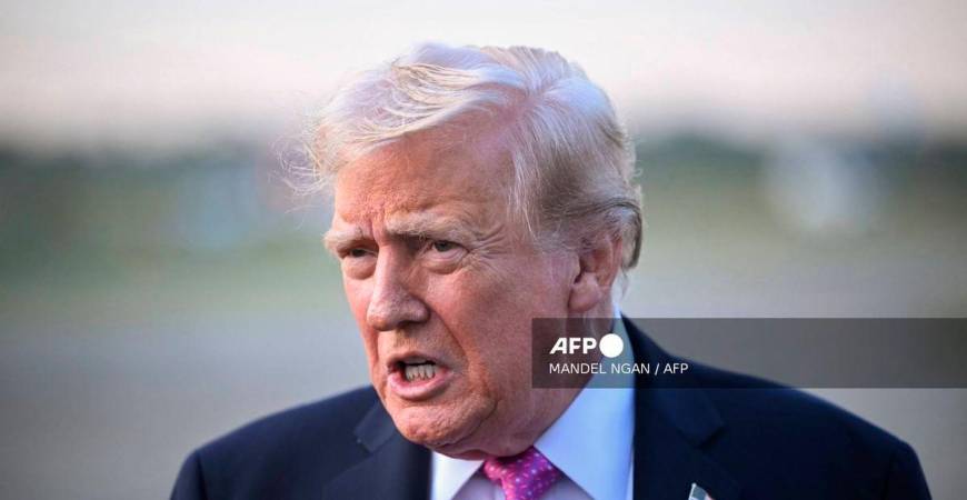 US President Donald Trump - (Photo by Mandel NGAN / AFP)
