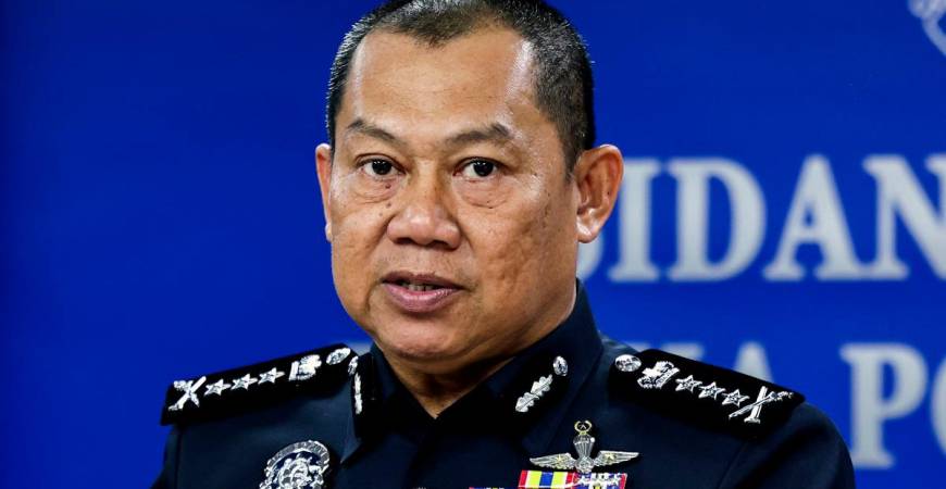 Ketua Polis Johor Datuk Ab Rahaman Arsad. - fotoBERNAMA