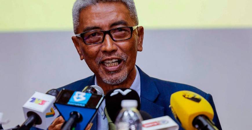 Football Association of Malaysia (FAM) deputy president Datuk Mohd Yusoff Mahadi - Bernamapix