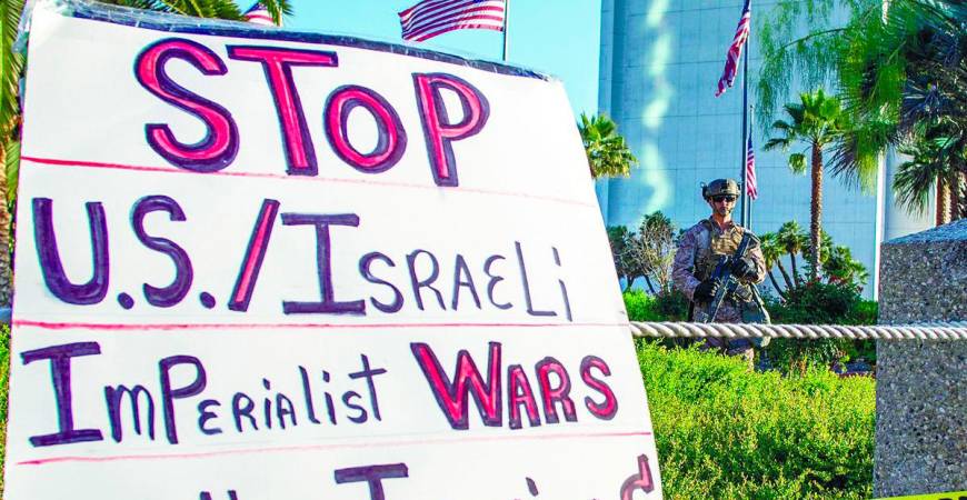 If America intervenes or acquiesces in Israel’s escalating campaign, the long-feared regional conflagration between Israel and Iran would no longer remain a private dispute between the two regional superpowers of Israel and Iran. – AFPPIC