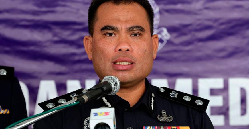 Ketua Polis Daerah Kluang ACP Bahrin Mohd Noh. FotoBernama