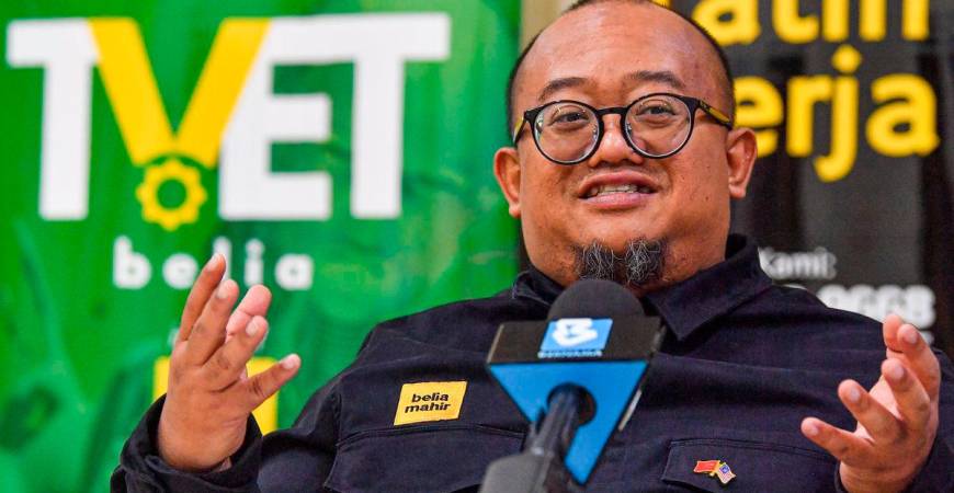 National Association of Skilled Workers (Belia Mahir) president Mohammad Rizan Hassan. Bernamapix
