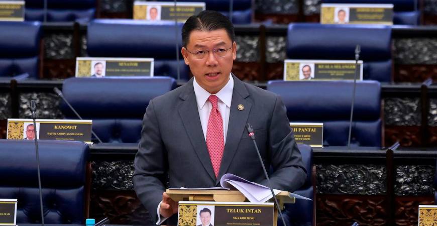 Menteri Perumahan dan Kerajaan Tempatan Nga Kor Ming - FotoBernama