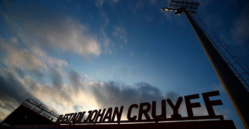 Johan Cruyff Stadium, Barcelona, Spain. - REUTERS/Albert Gea