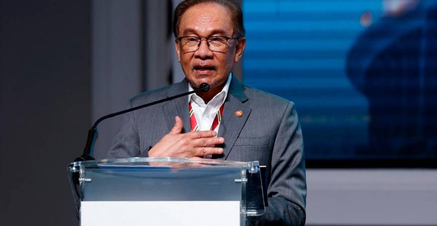 Prime Minister Datuk Seri Anwar Ibrahim - Bernamapix