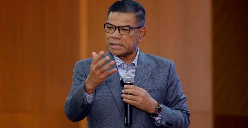 Home Minister Datuk Seri Saifuddin Nasution Ismail. - BERNAMApix