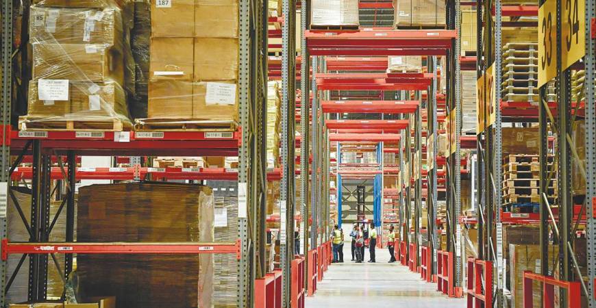 A DHL warehouse in Seksyen 23, Shah Alam yesterday. – BERNAMAPIC