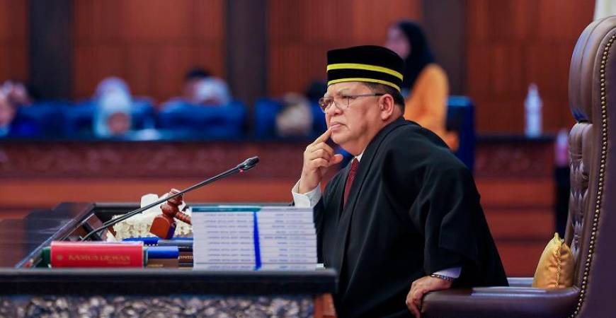 Speaker of Dewan Rakyat, Tan Sri Johari Abdul. - BERNAMApix