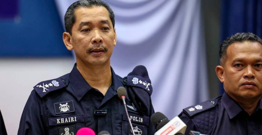 Ketua Polis Terengganu Datuk Mohd Khairi Khairudin - fotoBERNAMA