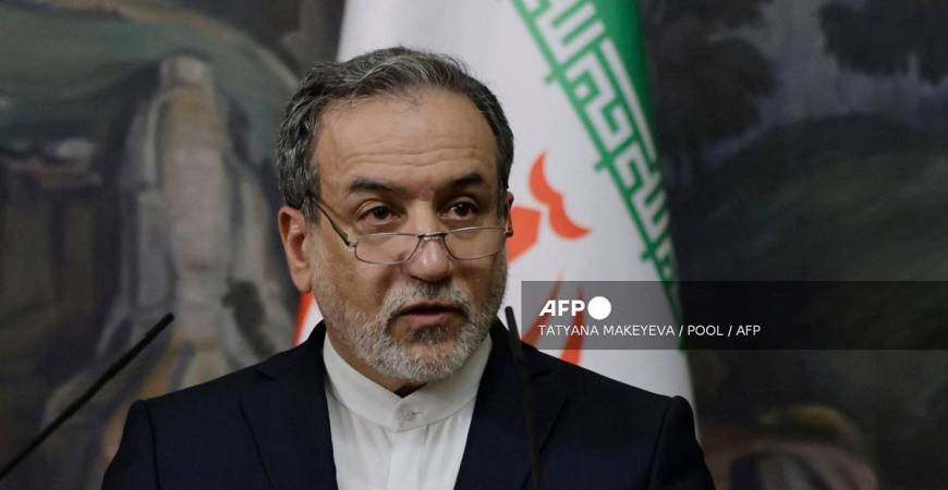 Iran's Foreign Minister Abbas Araghchi. - Tatyana MAKEYEVA / POOL / AFP