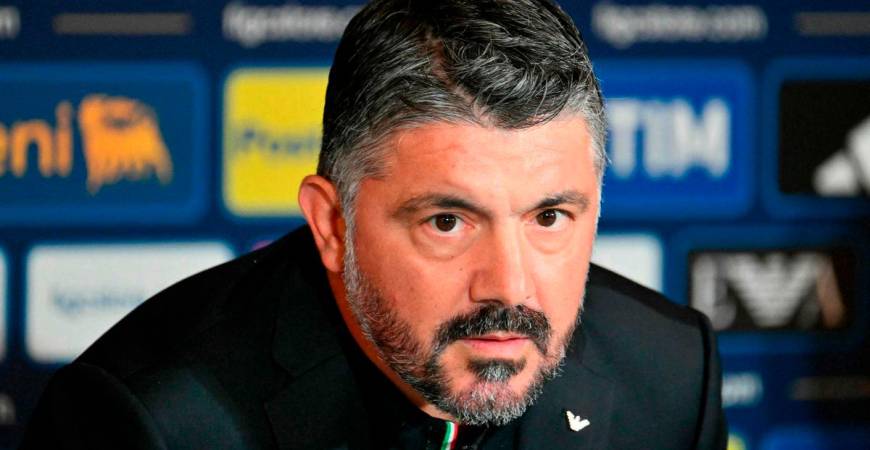 Italy’s national football team headcoach Gennaro Gattuso - AFPpix